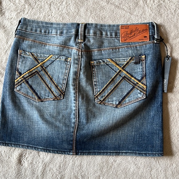 Buffalo David Bitton Denim Mini Skirt - Picture 5 of 11